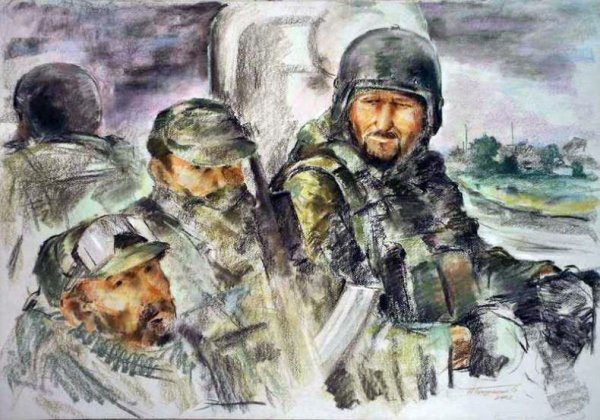 Чеченская война глазами художников