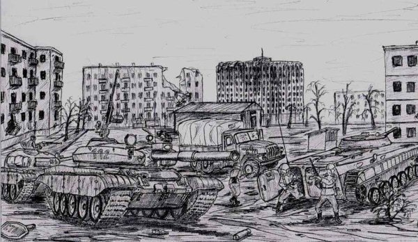 131 Майкопская бригада штурм Грозного арт