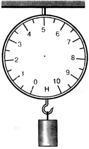 Шкала прибора динамометр