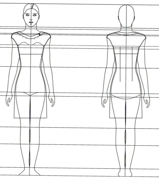 Эскиз фигуры