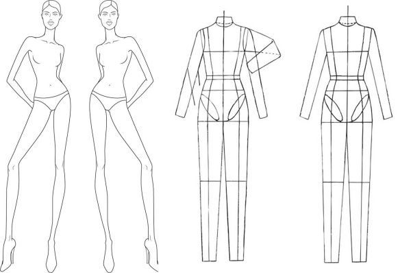 Фигура для моделирования одежды