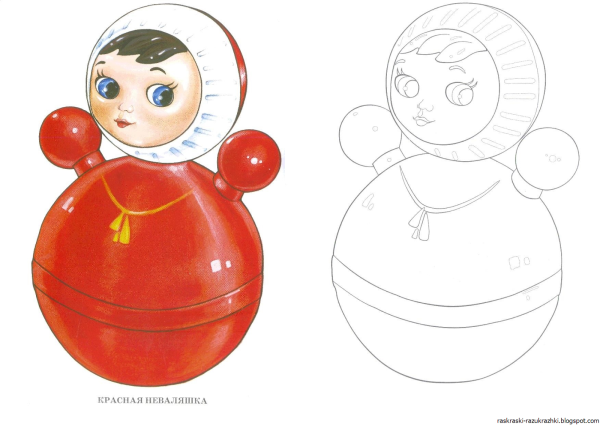 Старинная игрушка рисунок