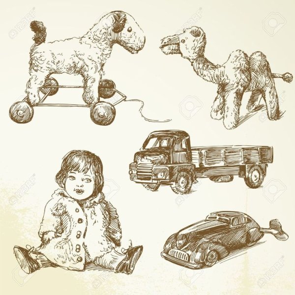 Любимые игрушки детей