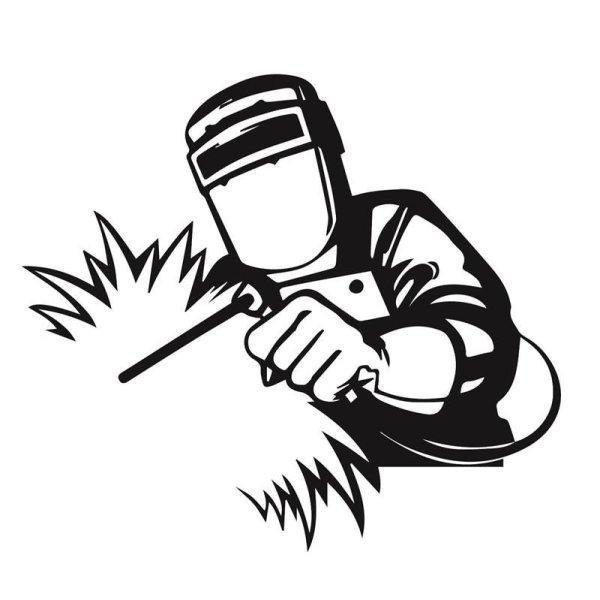 Сварщик силуэт