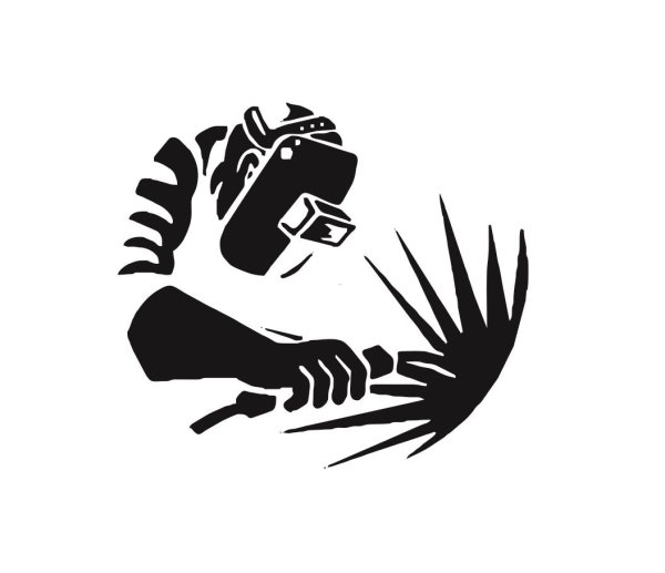 Трафарет сварщика