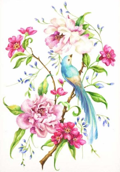 Райские птички в живописи