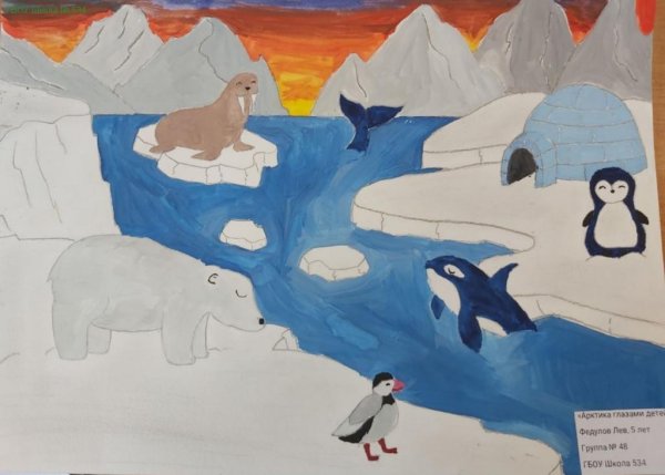 Арктика глазами детей