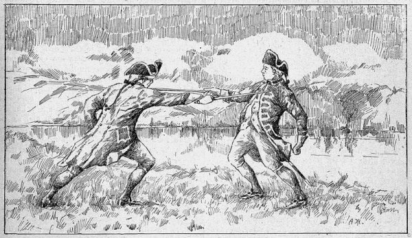 Капитанская дочка иллюстрации дуэль