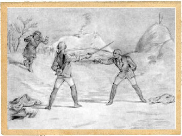 Капитанская дочка иллюстрации к главам поединок