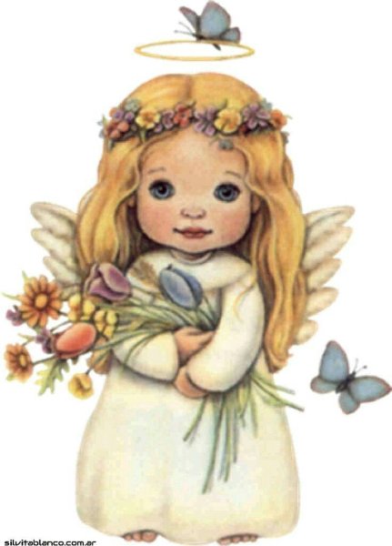 Ангелочки мультяшные