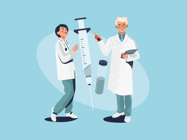 Вакцинация иллюстрация