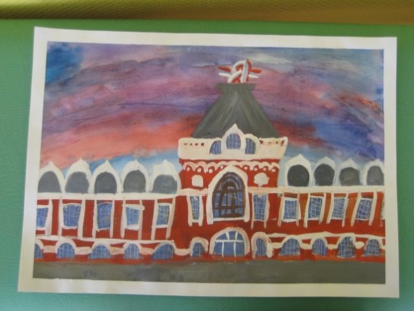 Нижегородская ярмарка рисунок детский