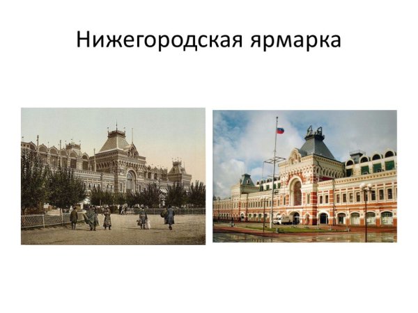 Нижегородская ярмарка презентация