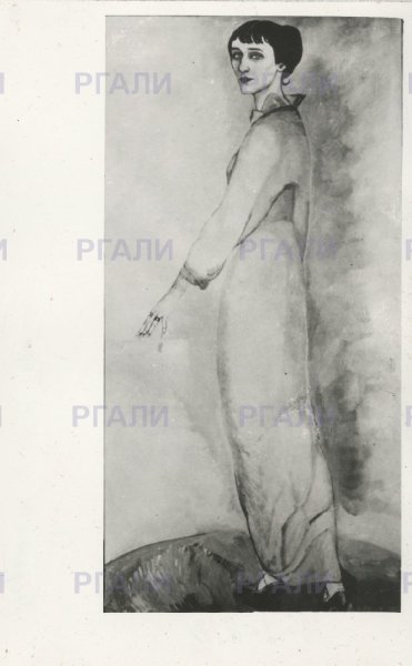 Портрет Анны Ахматовой Бруни