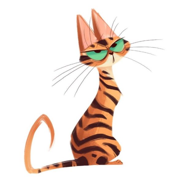 Мультяшные бенгальские кошки