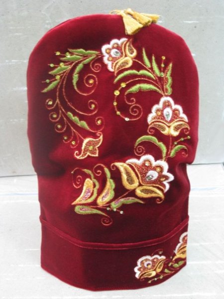 Тюбетейка четырехклинная Татарская тюбетейка