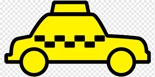 Шаблон машины такси