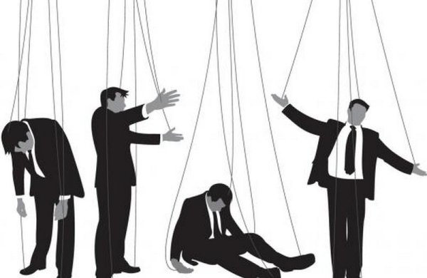 Марионетка силуэт