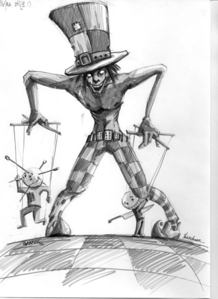 Шут на ходулях