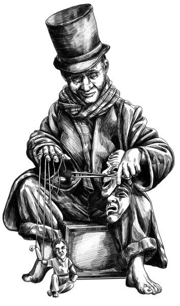 Кукловод иллюстрация