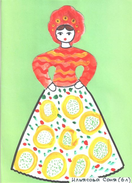 Филимоновская и Дымковская Барыня