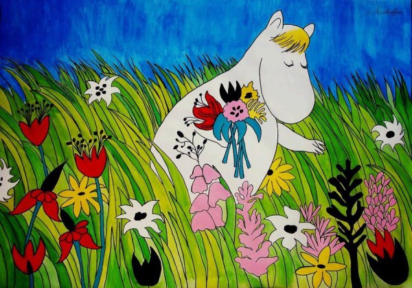 Мумий Тролль Туве Янссон мультфильм