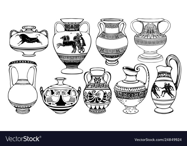 Рисунок Амфоры древней Греции
