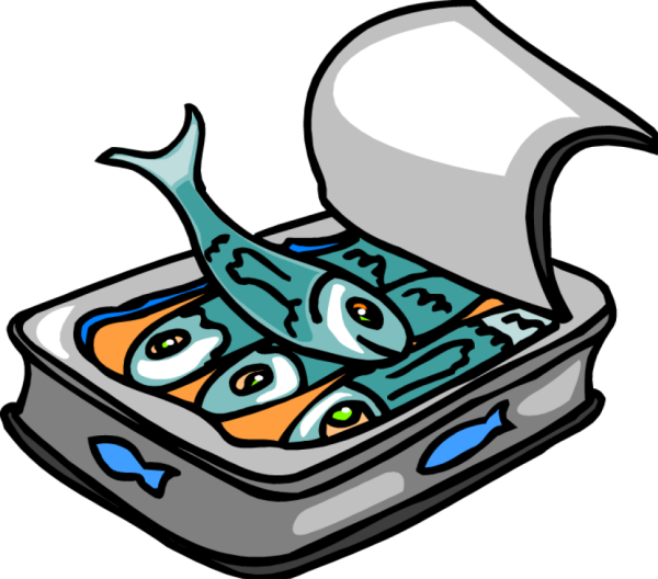 Консервы раскраска