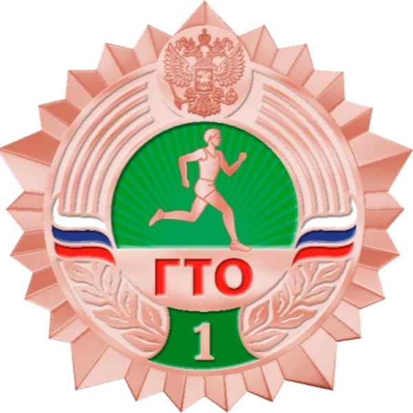 Бронзовый значок ГТО