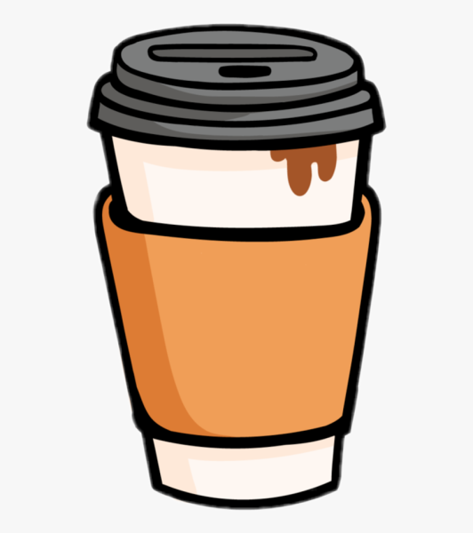 Векторный стакан кофе