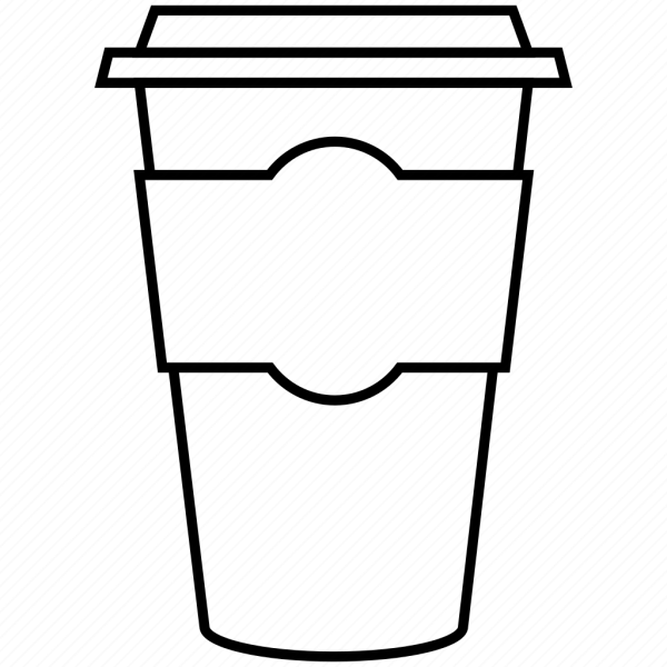 Стаканчик кофе вектор