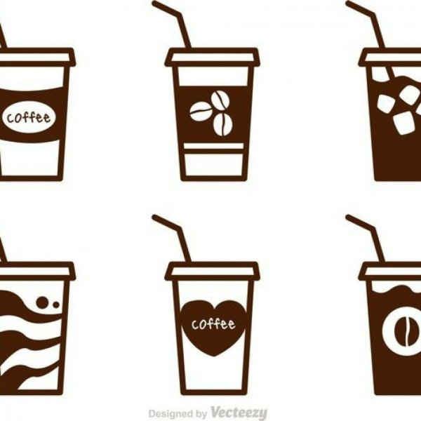 Стакан кофе рисунок карандашом