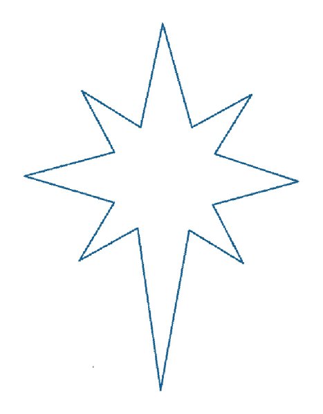 Звезда шаблон