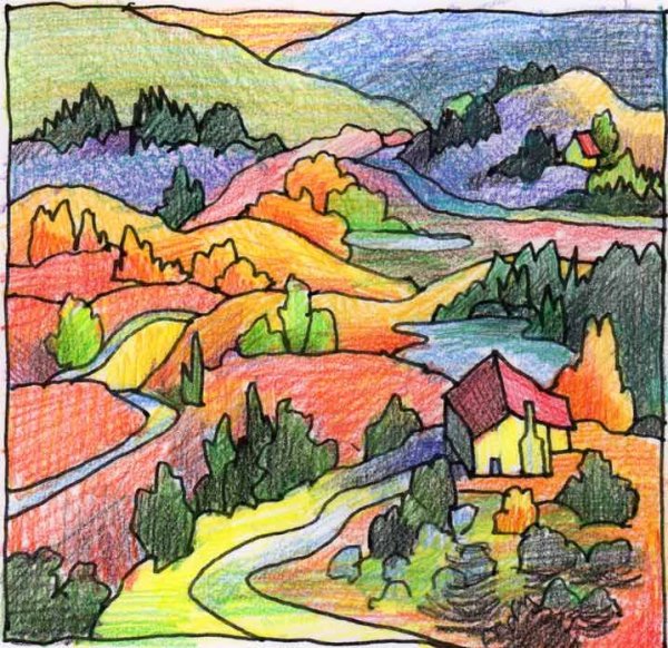 Рисованная Долина