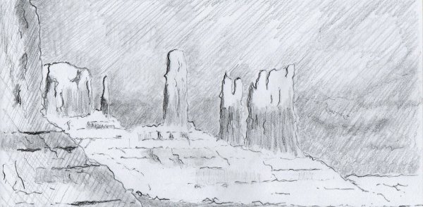 Скетч Долина