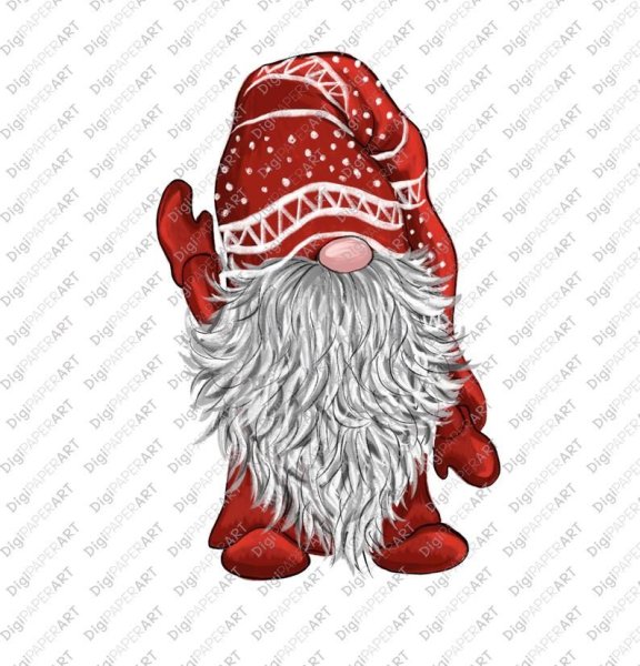 Скандинавский гномик Ниссе иллюстрации