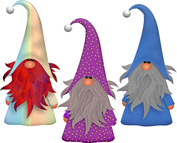 Борода для Рождественского гнома