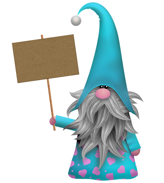 Скандинавский Гном шаблон