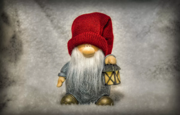 Скандинавский Гном раскраска