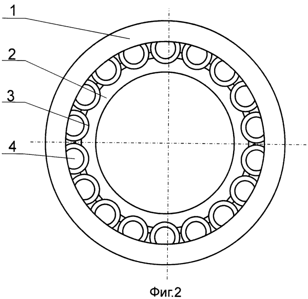 Подшипник качения в разрезе