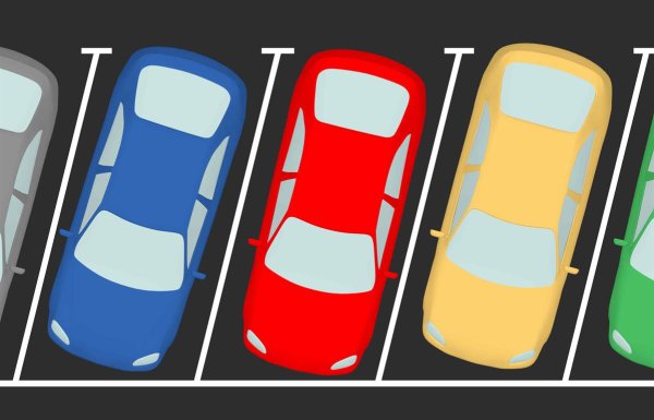 Парковка иллюстрация