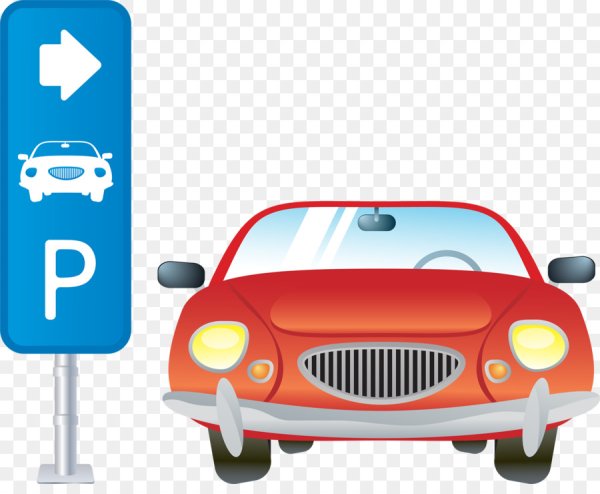 Парковка иллюстрация