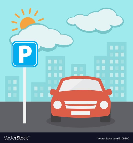 Парковка мультяшная