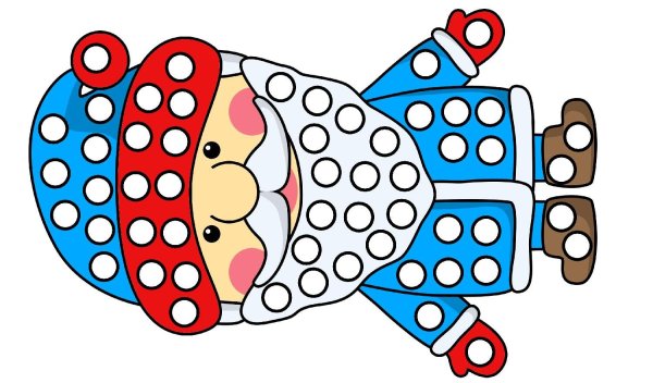 Трафареты для рисования пластилином