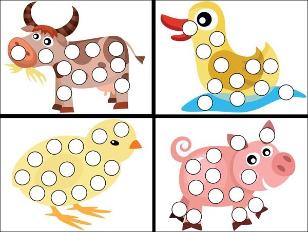 Пластилиновые заплатки цветы