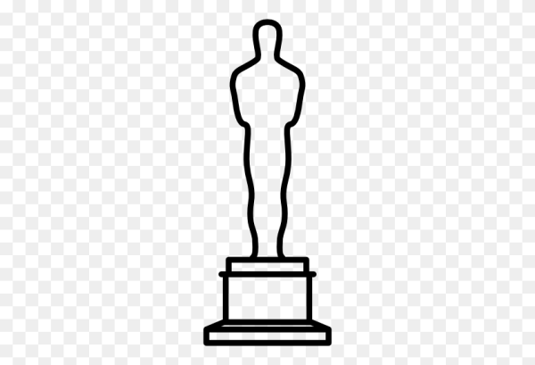 Статуэтка Оскар PNG