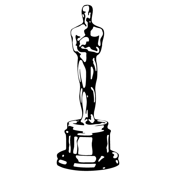 Оскар статуэтка вектор