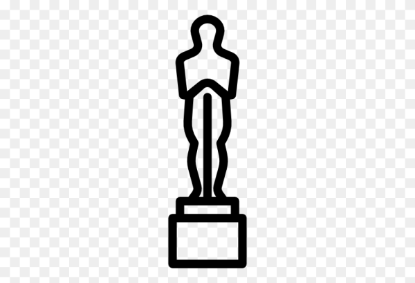 Оскар статуэтка силуэт
