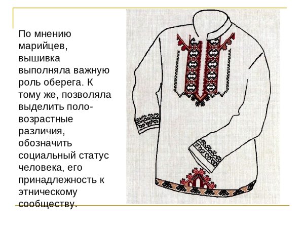 Элементы Марийского костюма