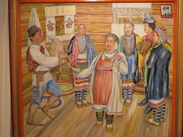 Чувашский праздник Сурхури картины художников